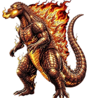 Burning Godzilla