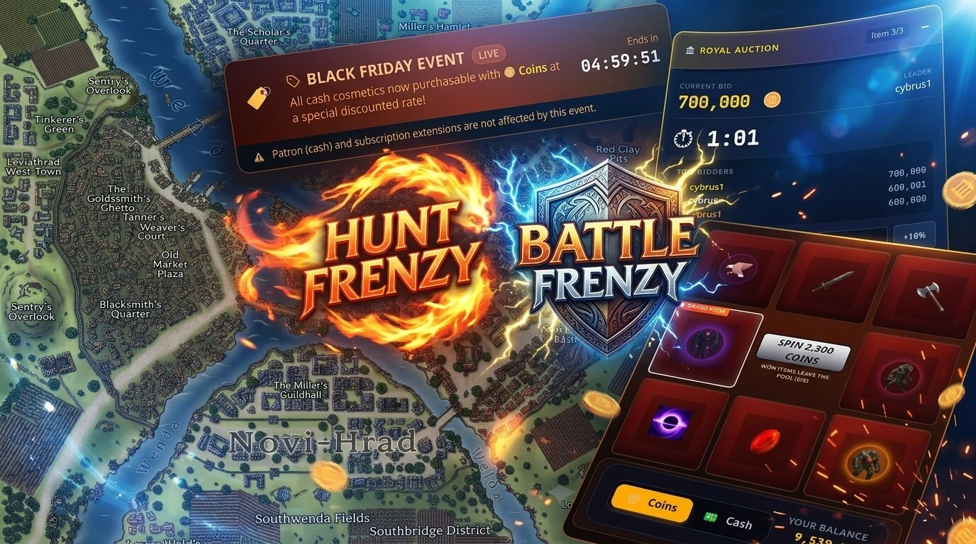 Server Events & Bounties