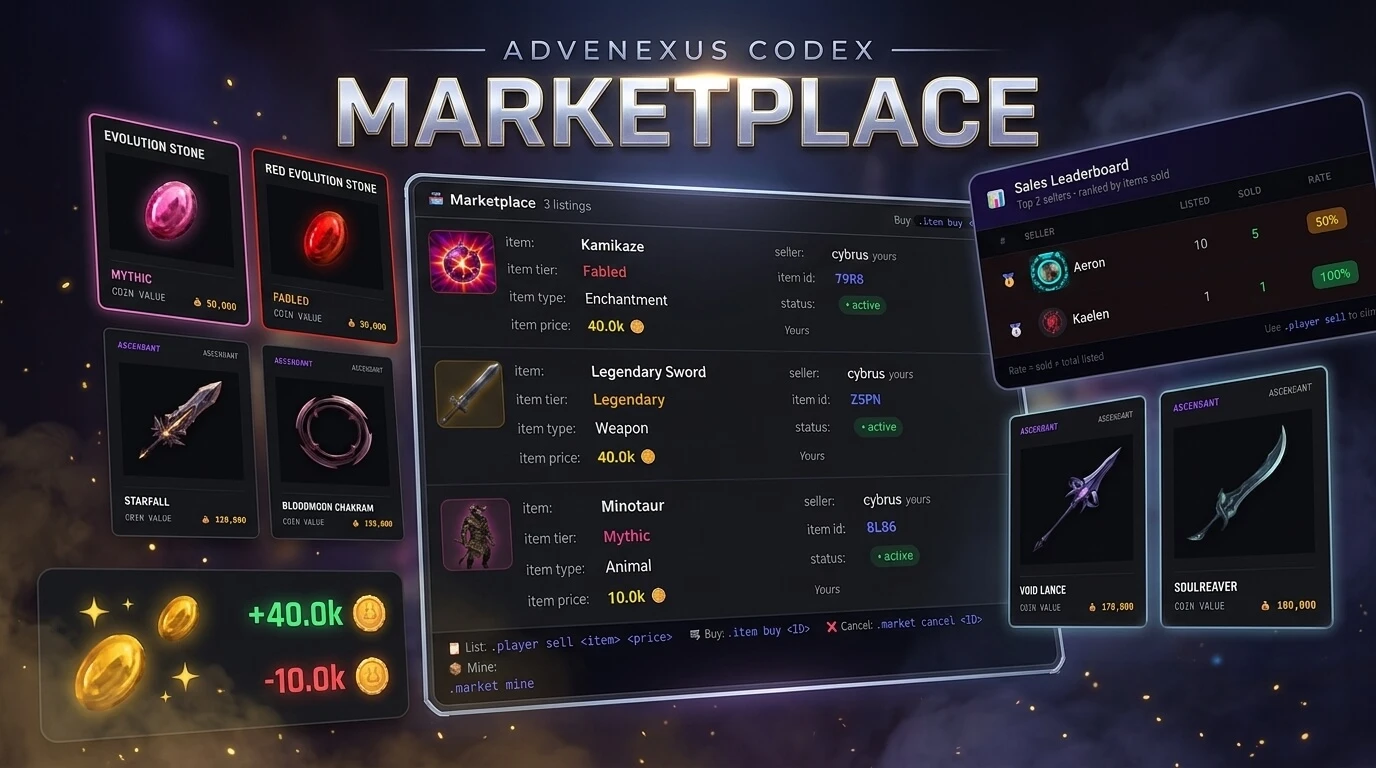 Player Marketplace